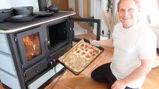 Schnelle Pizza aus dem Holzofen [upl. by Zzabahs]