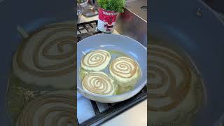 Cinnamon roll pancakes from homemeide [upl. by Bland]