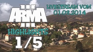 Alle hinter mir her  Arma 3 Altis Life  LIVESTREAM 010314 HIGHLIGHT Mentor der Promi  1  5 [upl. by Joellen]