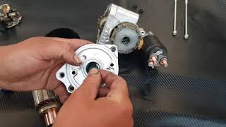 ReconditionareReparatie Electromotor FORD TRANSIT  24 DIESEL  2000  2006 [upl. by Enovahs]