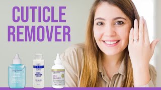 5 Best Cuticle Remover  Cuticle Care for Beginners [upl. by Wileen]