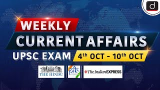 Weekly Current Affairs  4th Oct10thOct  Nobel Prize 2024  ASEAN  UPSC  Drishti IAS English [upl. by Aikit754]