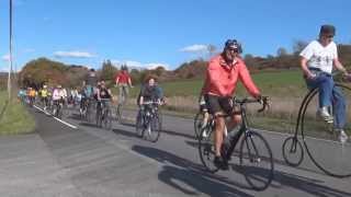 Copake Auction Annual Bicycle Ride [upl. by Nortal]