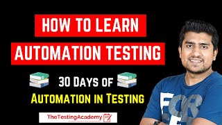 How to Learn Automation Testing  Automation Testing Tutorial for Beginners  Day 3 [upl. by Timon]