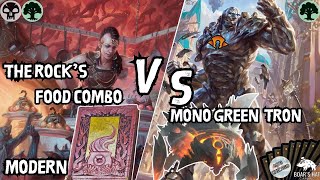 Mono Green Tron VS Golgari Food Combo MTG Modern [upl. by Seavey]