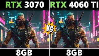 RTX 3070 VS RTX 4060 TI  WHICH ONE WOULD YOU CHOOSE IN 2024 [upl. by Honebein]