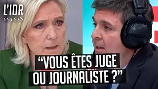 MARINE LE PEN pulvérise un JOURNALISTE sur son INÉLIGIBILITÉ [upl. by Sig457]