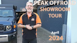 Peak Offroad Showroom Tour  April 2024 [upl. by Etaner]