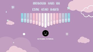 MUNGKIN HARI INI ESOK ATAU NANTI  ANNETH keylimba tutorial [upl. by Ysor]