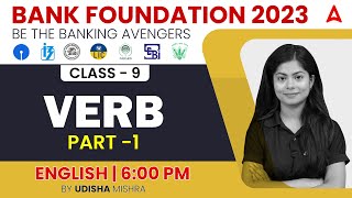 THE BANKING AVENGERS 2023 Bank Exams  ENGLISH VERB in Grammar by Udisha Mishra [upl. by Ayota]