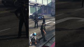 Police Shot At By Armed Fugitive  LSPDFR GTA5 Police Simulator Mod Realism Ultra Graphics Max [upl. by Etteraj483]