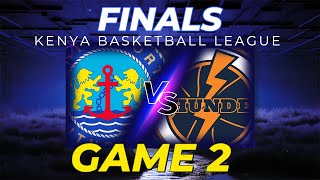 KBF Men Finals  Match 2 I KPA Men Vs Nairobi City Thunder I basketball highlights kpathunder [upl. by Adnana]