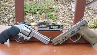 357 Magnum VS 40 SampW  Fiocchi Defense Dynamics [upl. by Yboc]