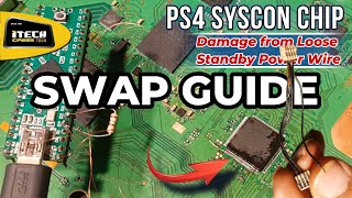 PS4 Syscon Chip Swap Guide  Dump Swap and Rewrite Tutorial with Teensy3 Crypt [upl. by Odracir]