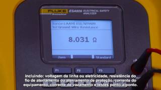 Apresentando o ESA609 Segurança Elétrica Analyzer [upl. by Laks]