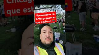 Venezolanos en el Lago de Chicago fyp venezuela chicago [upl. by Humbert74]