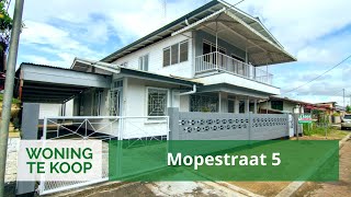 Mopestraat 5 • 200 m² Hoogbouw te Zorg amp Hoop Paramaribo Suriname [upl. by Micah132]