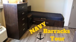 Navy Barrack Room Tour 2019 E3 amp Below [upl. by Fotina]