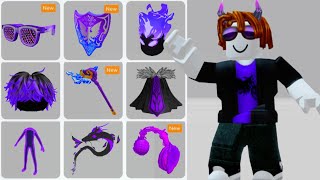 16 FREE PURPLE ITEMS ROBLOX 😱😳 2024 [upl. by Kiley311]