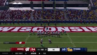 Wisconsin Badgers 2027 Week 1 vs Pittsburgh [upl. by Alrad]