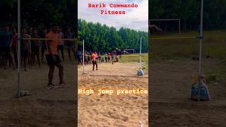 High jump practice🔥🔥 viralvideotrendingreelsshorts armylover [upl. by Eeldarb]