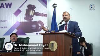 Dr Muhammad Fayaz Dean Faculty of Law Bahria University Addresses 2nd Session ILC2024 DAY I 20924 [upl. by Blackburn738]