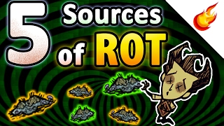 💩 5 Easy Sources Of Rot In DONT STARVE TOGETHER [upl. by Jacobba]