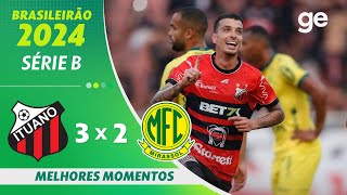 ITUANO 3 X 2 MIRASSOL  25ª RODADA BRASILEIRÃO SÉRIE B 2024  geglobo [upl. by Marina]