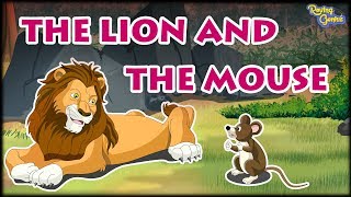 The Lion And The Mouse  Bedtime Moral Story For Kids With Subtitles [upl. by Carnay]