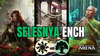 🌞🌳 Copy Paste Enchantments  MTG Arena Standard Ranked  Selesnya Enchantments [upl. by Ahsieyn]