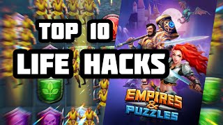 Empires amp Puzzles Tutorial Hero Leveling 101 [upl. by Leahcin]