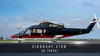 HELICOPTER FOR SALE 1989 Sikorsky S76B By Jet Edge Partners [upl. by Sirapal]