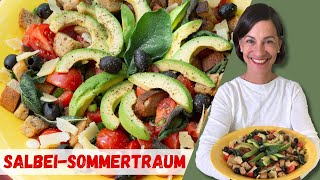 Gebratener SalbeiBrotsalat gegen Schwitzen [upl. by Grimbal]