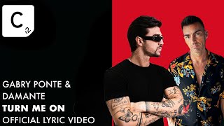 Gabry Ponte DAMANTE  Turn Me On  Official Lyric Video [upl. by Ravert]