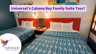 Cabana Bay Family Suite Tour [upl. by Navillus]