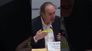 Comment Xavier Niel l’a éteint 🔥😳 shortvideo free macron lepen lfi rn [upl. by Julieta]