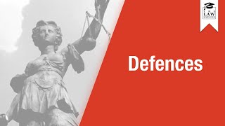 Criminal Law  Defences [upl. by Ocirred]