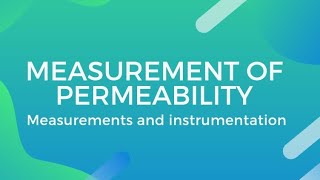 Measurement of Permeability Malayalam [upl. by Argyres727]