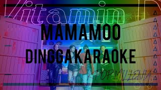 KARAOKE  MAMAMOO  DINGGA [upl. by Larisa]