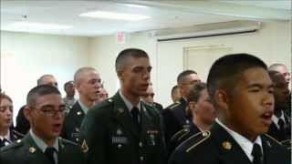 The Ordnance and The Army Song  Fort Lee AIT Graduation  Sept 27 2011 [upl. by Ylimme]