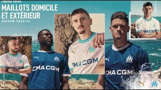 Les nouveaux maillots de lOlympique de Marseille sont disponibles [upl. by Corrie422]