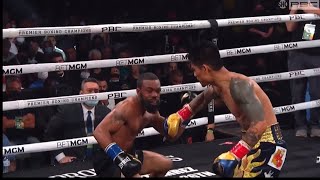 HUGE UPSET MARK MAGSAYO DETHRONES GARY RUSSELL JR DONTAESBOXINGNATION [upl. by Asirac]