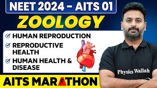 Complete ZOOLOGY in 1 Shot  NEET 2024  Part 1  Class 12th Lakshya  AITS Marathon [upl. by Iztim]