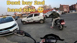 Bike bich bato ma bigreko awastha 😥 Dont buy second hand bike if youre watching this [upl. by Jordon]