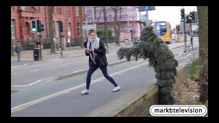 Bushman Prank in Manchester England [upl. by Kristianson]