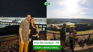 ITAIPU BINACIONAL Panorâmico  Refúgio  Iluminada o que fazer em Foz do Iguaçu PR [upl. by Madalena]