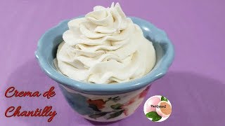 COMO HACER CHANTILLY CASERO CON 2 INGREDIENTES [upl. by Pliam]