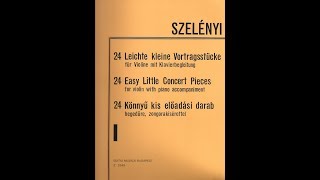 István Szelényi Playsong ABRSM 20082011 Violin Grade 1 B6 🎻🎹 [upl. by Kcajyllib]