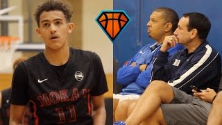 Trae Young LIGHTS UP Peach Jam In Front Of Coach K  OFFICIAL Mixtape Vol 1 [upl. by Thordis211]