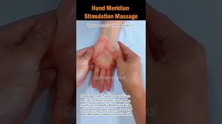 Hand Meridian Stimulation Massage handmassage handcare naturaltherapy reflexology massage [upl. by Erline20]